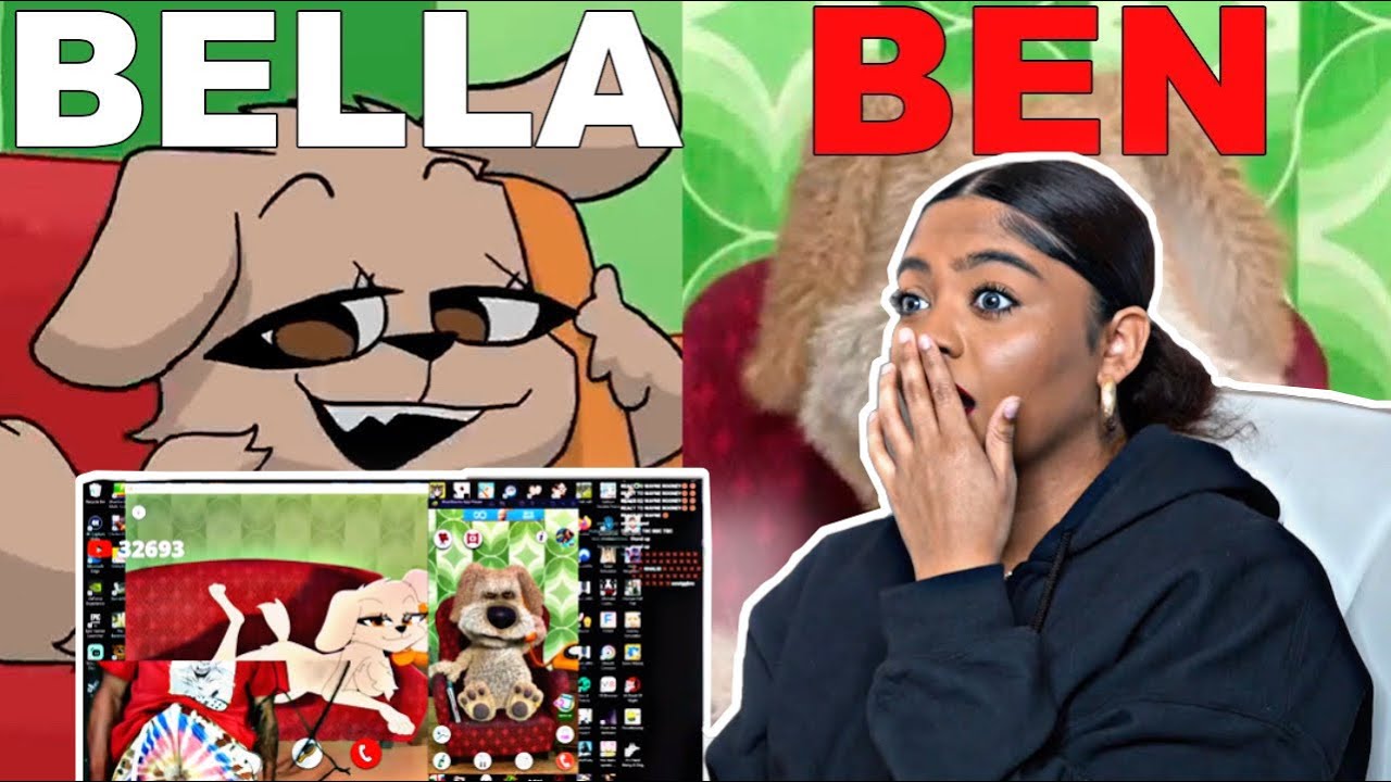 AYOOO SPEED SHOWED HIS 🙊 !!! Talking Bella MEETS Talking Ben..  REACTION!!