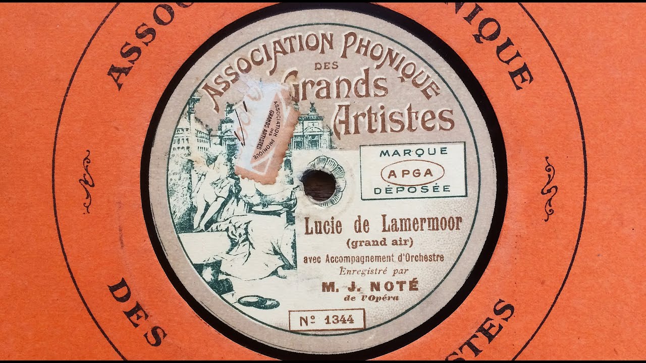 Jean Noté: Grand Air (Lucia di Lammermoor - Donizetti)
