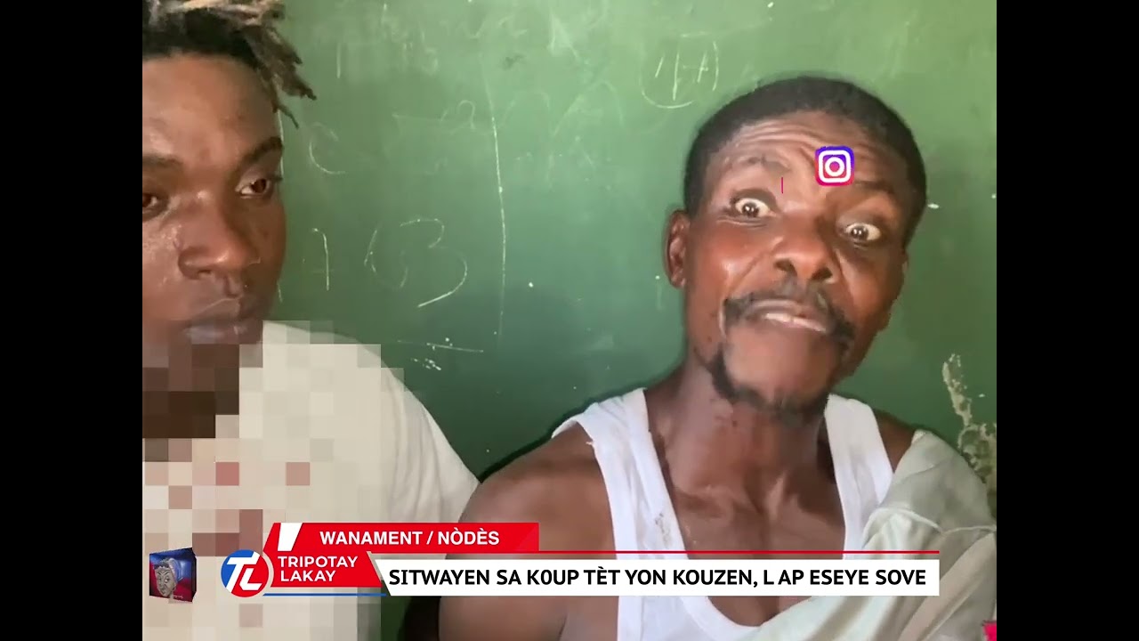 Flash! Sitwayen sa KOUPE tèt pwòp kouzen l, BSAP metel anba kòd pandan l ap eseye sove al sendomeng