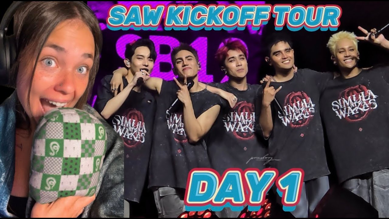 SB19 -SAW (SIMULA AT WAKAS) DAY 1 KICKOFF TOUR|REACTION