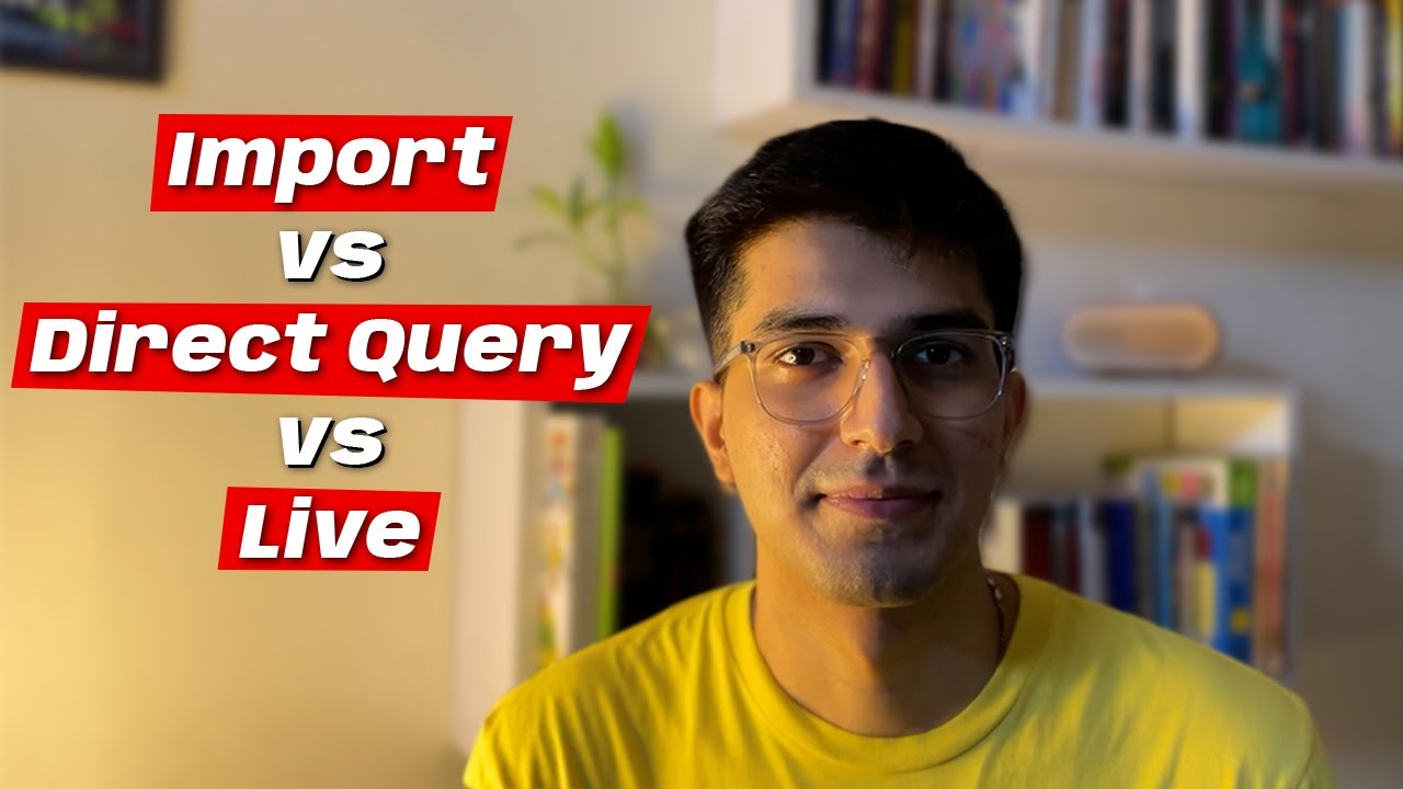 Импорт против DirectQuery против Live | Различные типы режимов хранения в Power BI