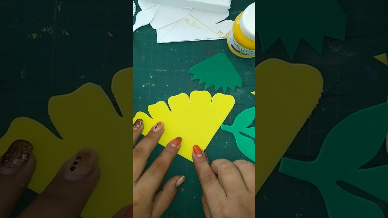 Flor Cantuta con Foami