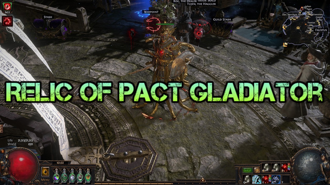 Final form of Relic of The Pact Gladiator