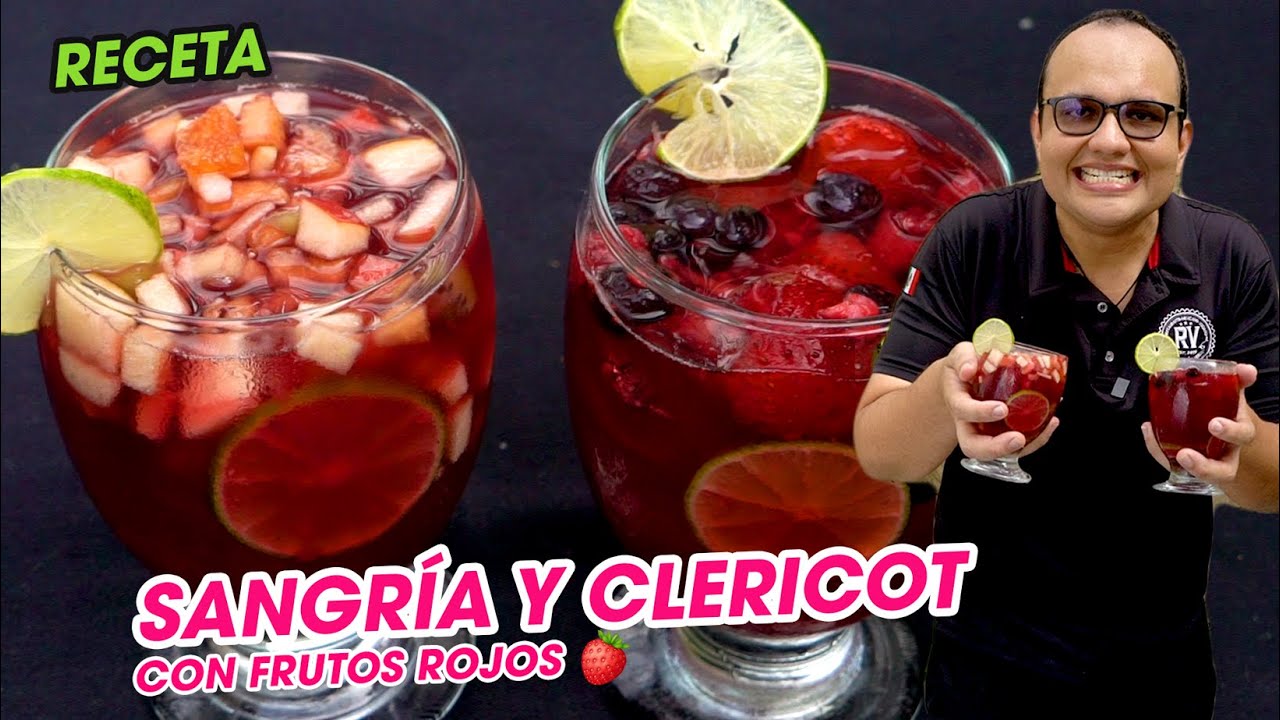 SANGR&Iacute;A Y CLERICOT ► Receta Basada en Plantas 🌱 | Revoluci&oacute;n Verde
