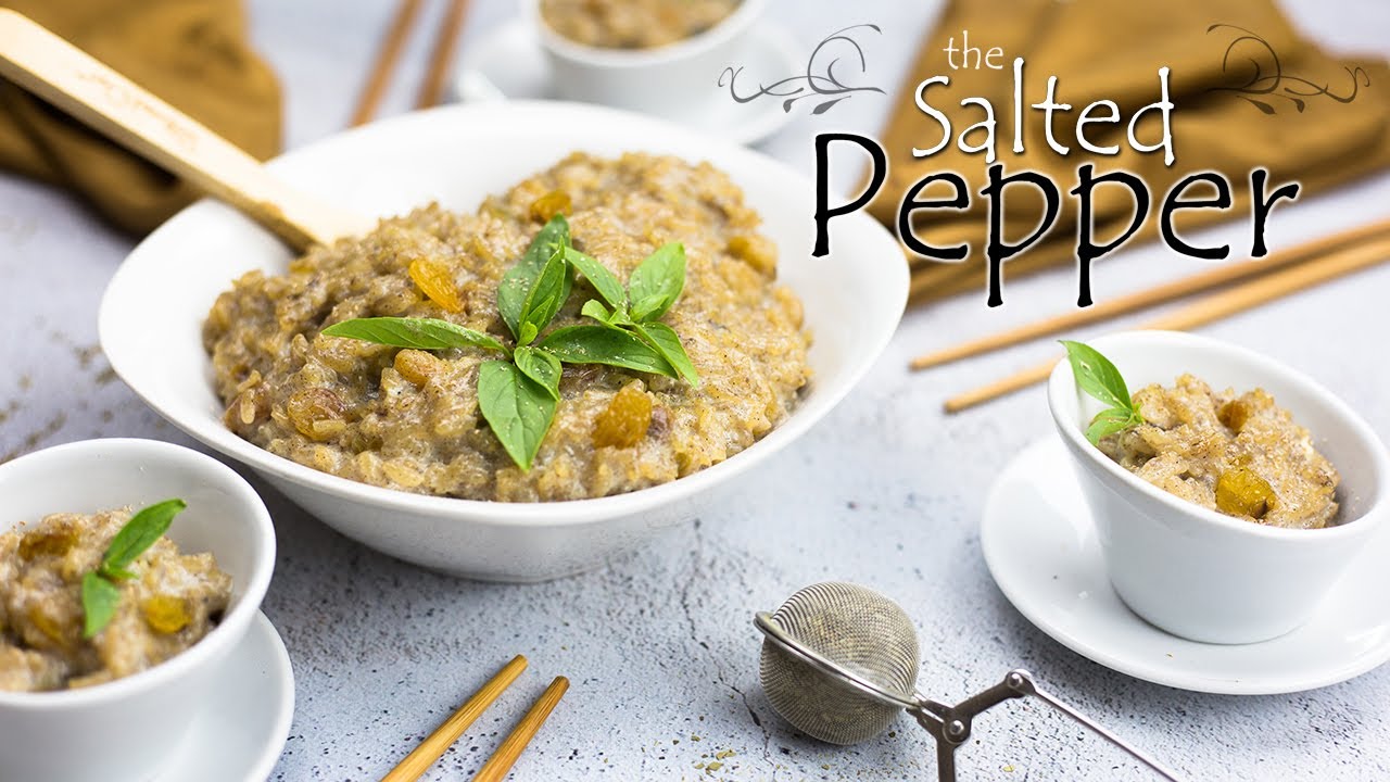 Jasmine Rice Pudding in the Ninja Foodi