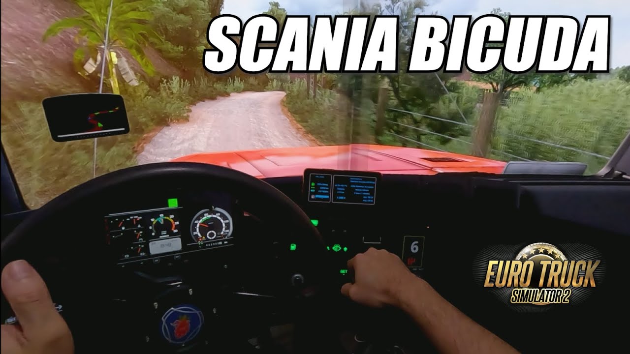 SCANIA 143H ONBOARD NO EURO TRUCK SIMULATOR 2 | VIAGEM REALISTA ETS2