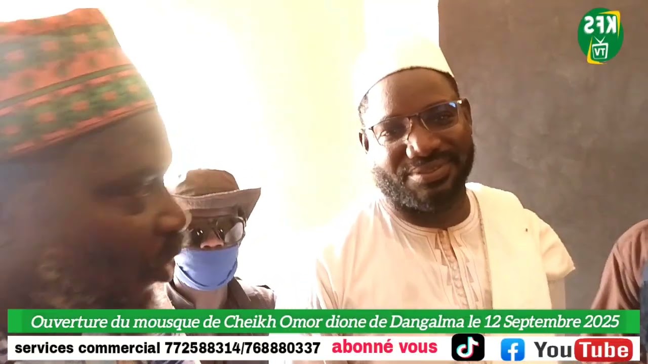 Journée ouverture du mousque de Cheikh Omor dione 