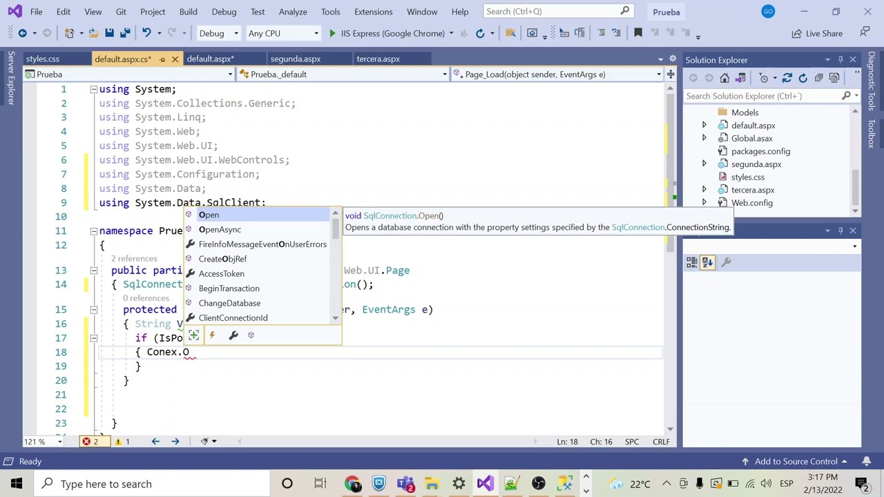 Video6-Formulario Asp.net Con Conexión a Base de Datos(2de3)