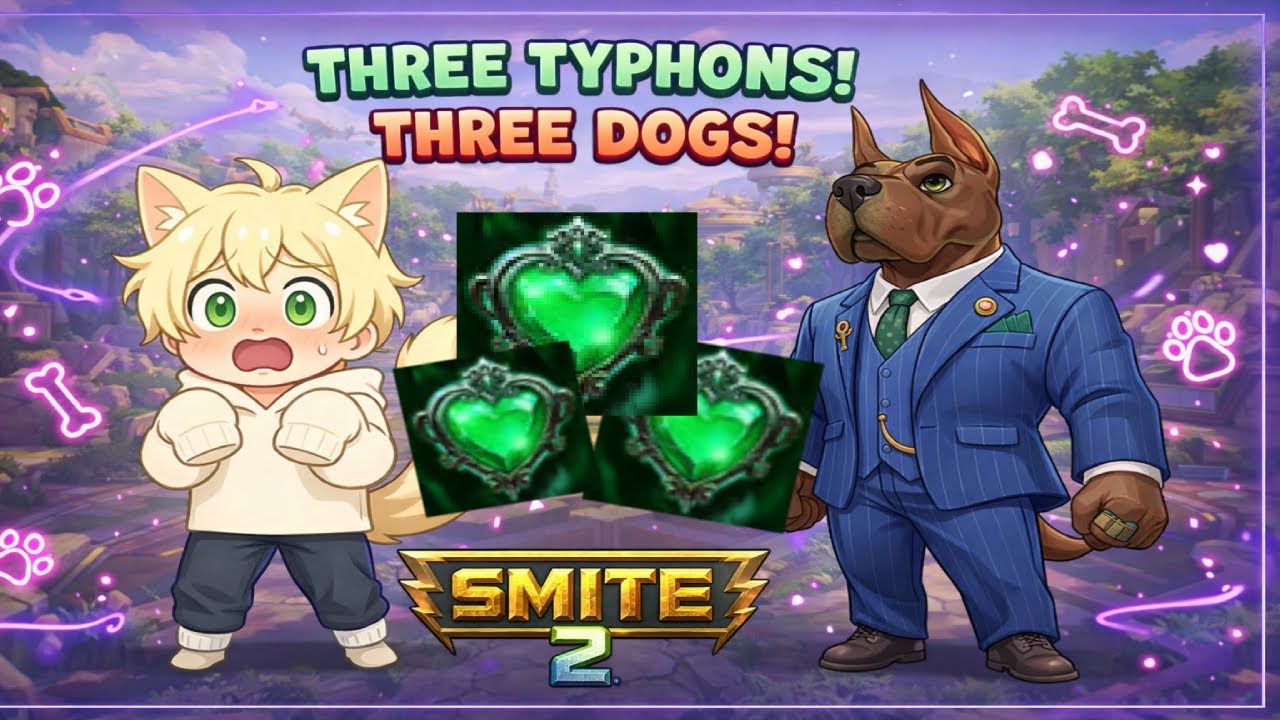 CREATING AN ARMY WITH THREE TYPHON'S HEARTS! - Smite 2 Joust Gameplay