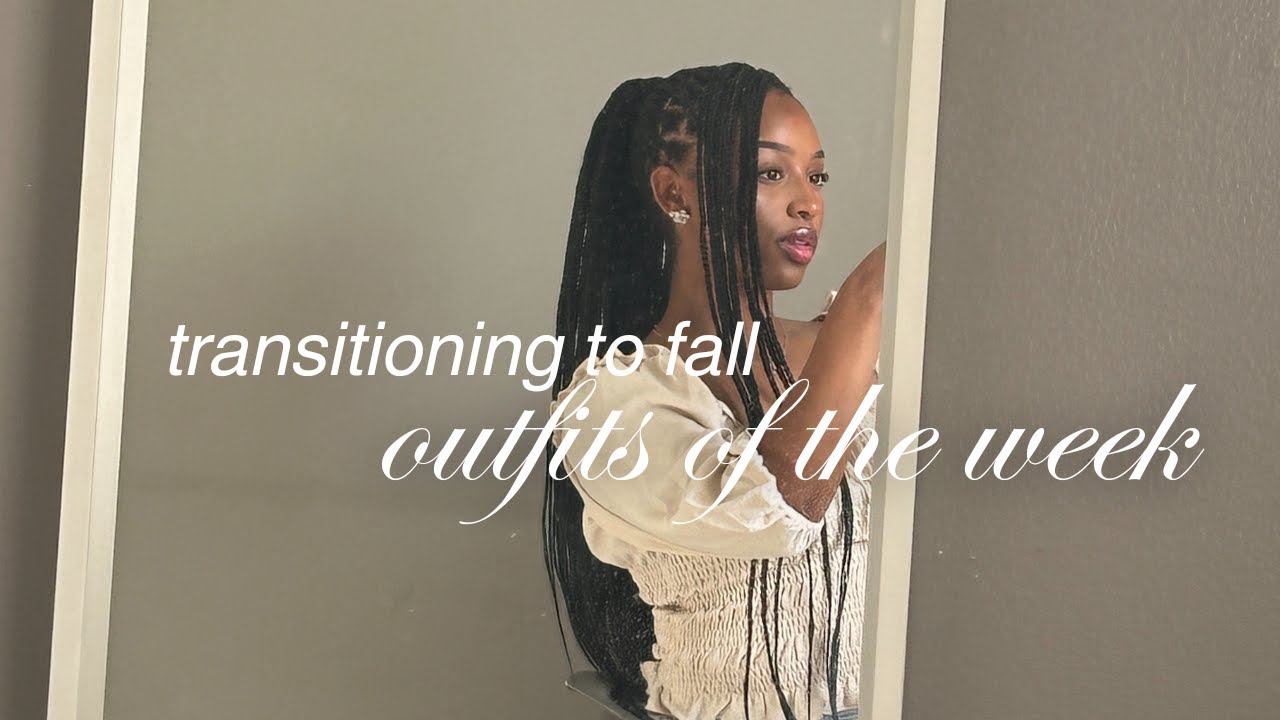 outfits of the week | transitioning from summer to fall