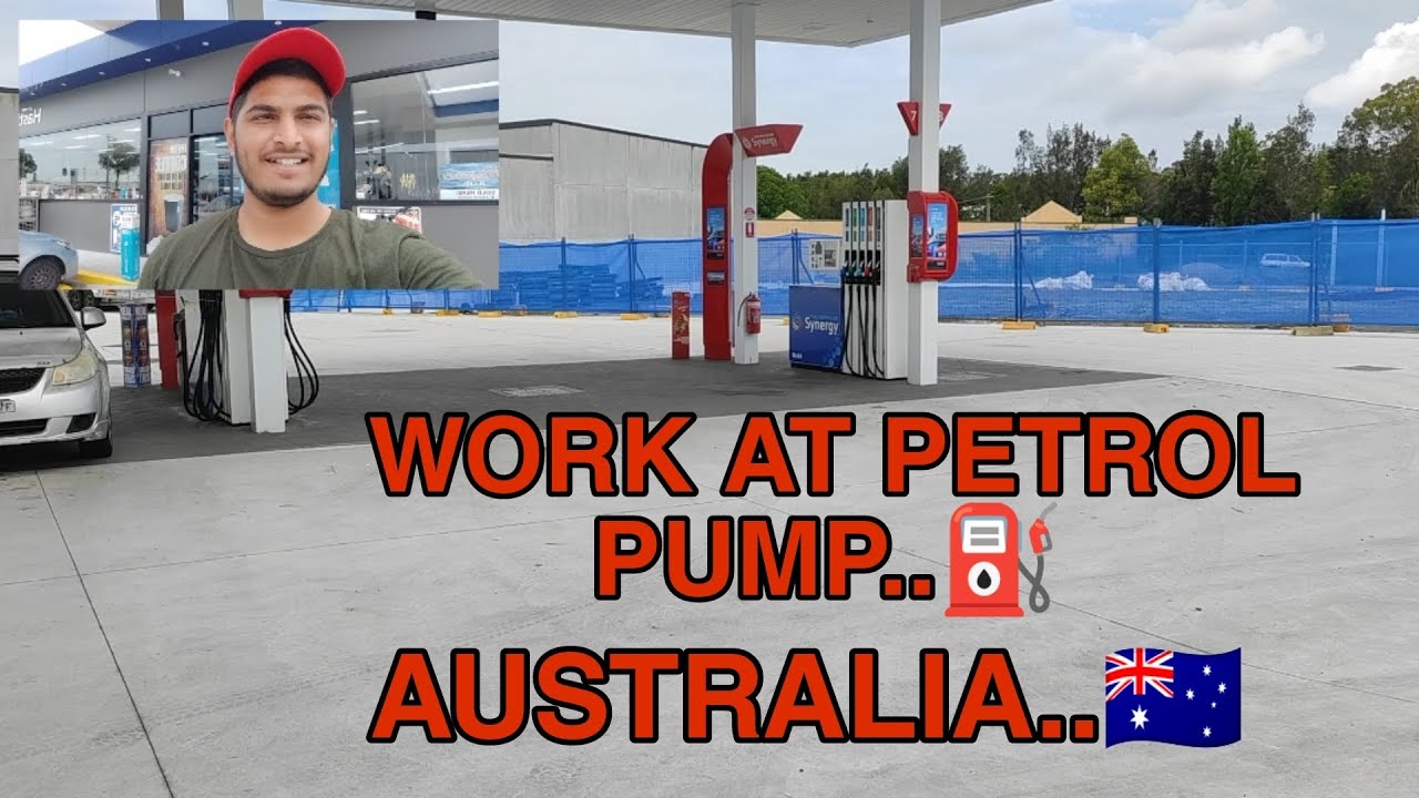 WORK AT GAS STATION || PORT MACQUARIE || AUSTRALIA || D$ VLOGS ||
