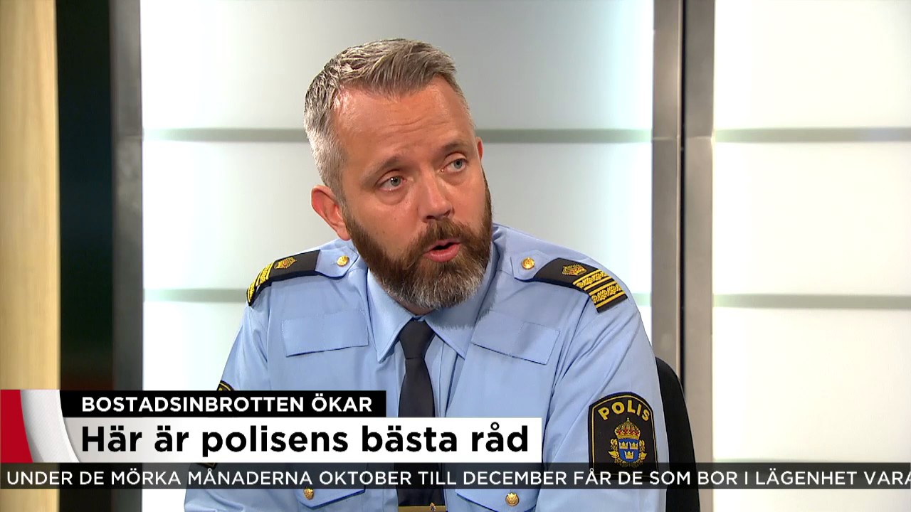 Så skyddar du din bostad om inbrott - Nyheterna (TV4)