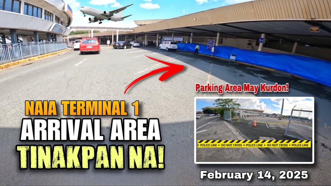 WORST TERMINAL NO MORE ! NAIA TERMINAL 1 ARRIVAL AREA INUMPISAHAN NA ! MANILA AIRPORT UPDATE 2025