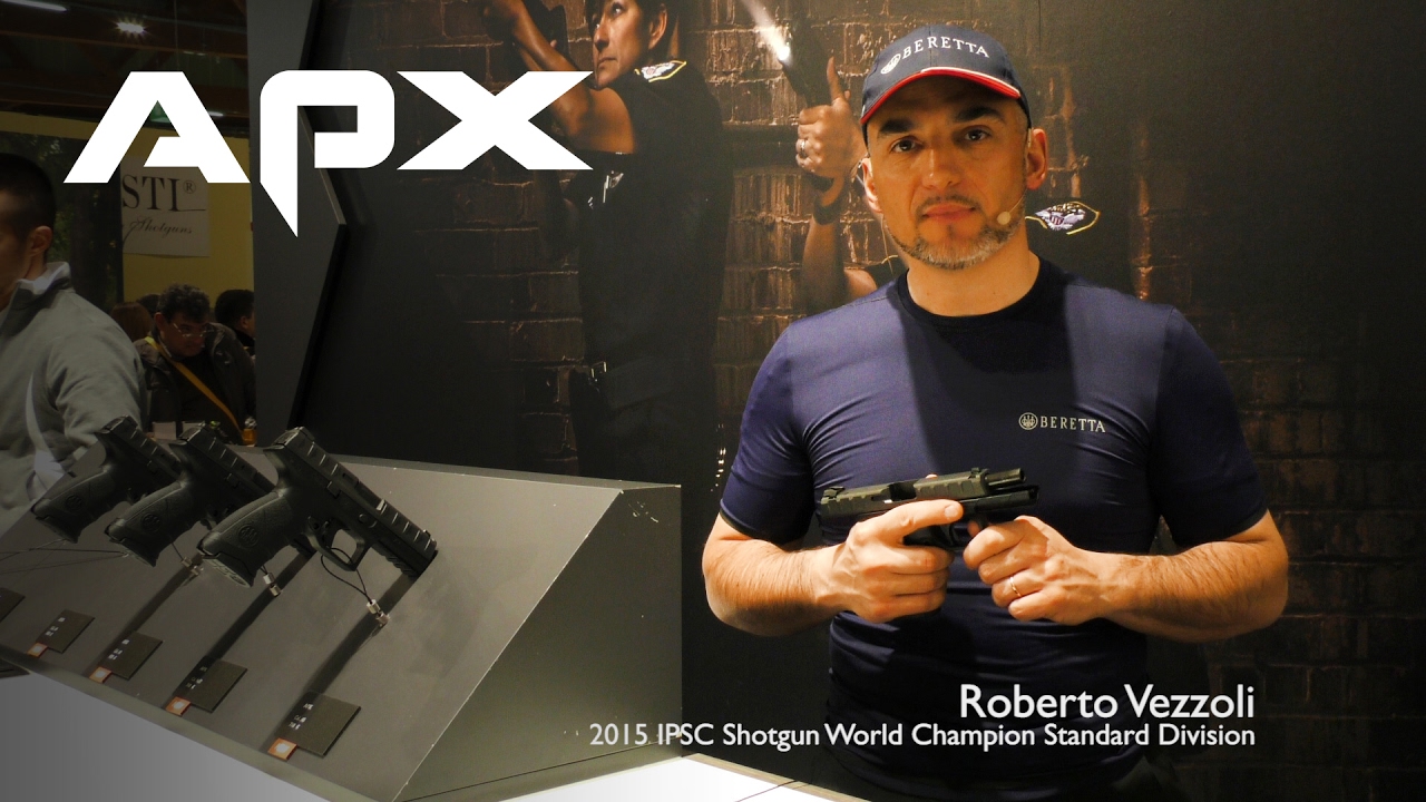 Beretta APX presentata da Roberto Vezzoli