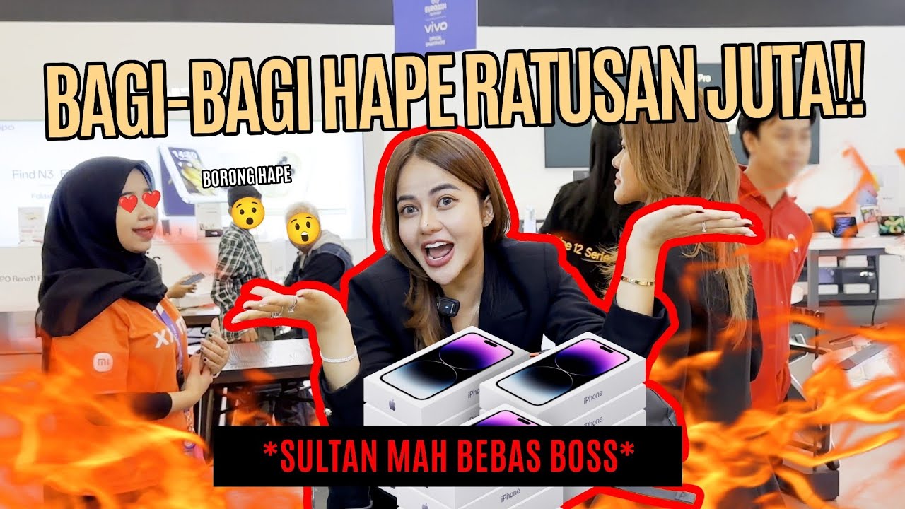 OWNER WINDSHINE BAGI-BAGI IPHONE 😱 ADA YANG MAU??