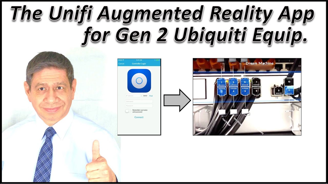 Unifi Augmented Reality Application: Configuration and Use