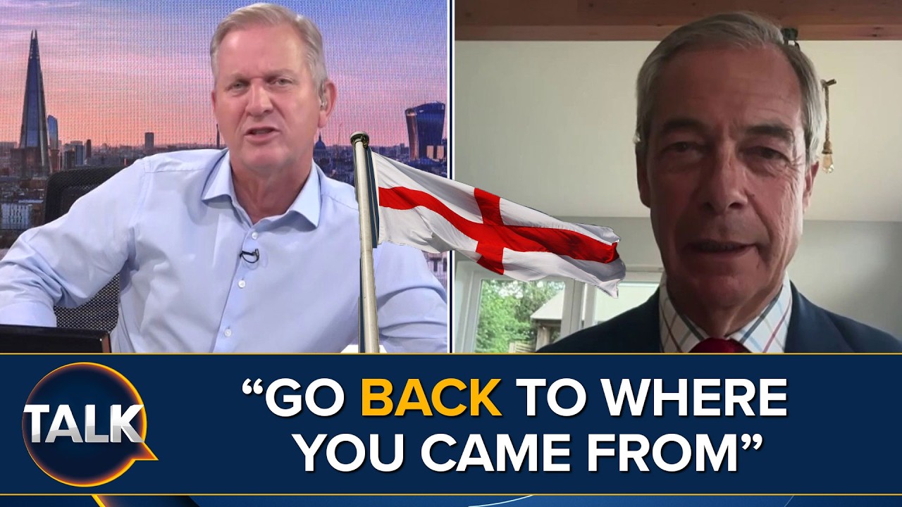 'If Migrants Don&rsquo;t Like Our Flag, Send Them BACK' | Nigel Farage Gets FURIOUS