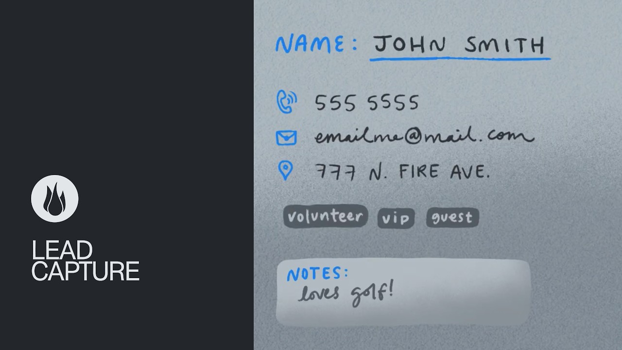 Lead Capture by Brushfire Ticketing