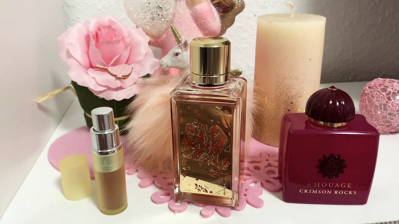 Разносила amouage и lancome oud