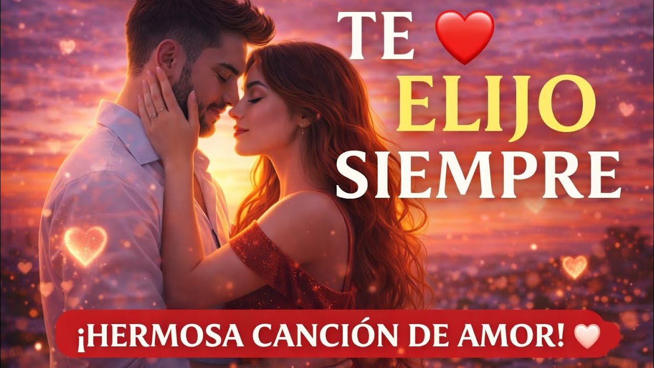TE ELIGO SIEMPRE ❤️ | Canción de Amor Eterno | Pop Romántico