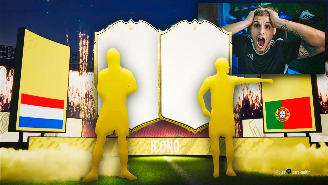 SACO 2 ICONOS BRUTALES EN 2 SOBRES SEGUIDOS!!! | FIFA 20