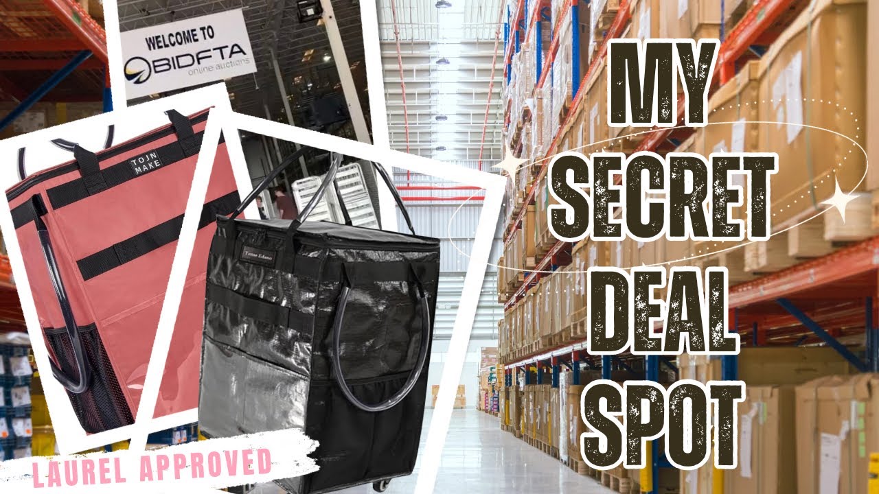 Come Deal Hunting With Me at BidFTA | My Secret Spot for Bags & Crazy Deals