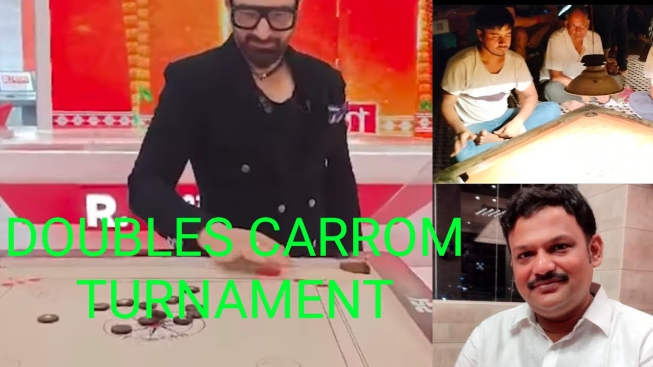 ALL BENGAL DOUBLES CARROM TURNAMENT S BHAGAT & G BISWAS V/S KUTUB & RISHABH 