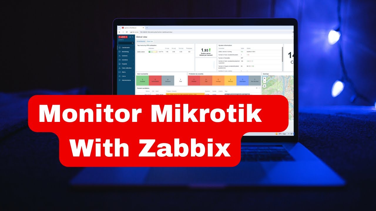 Как мониторить Mikrotik с помощью Zabbix