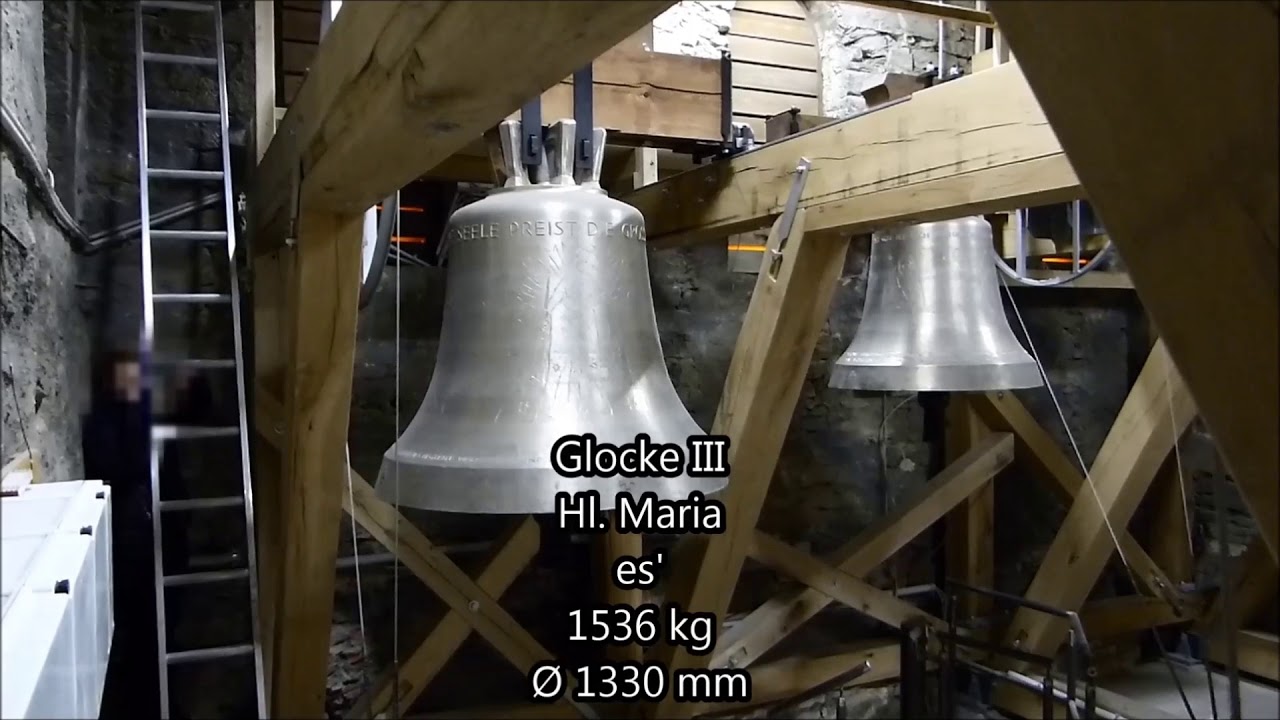 St. Johannes Enthauptung Salzkotten: Einzelvorstellungen der neuen Glocken 16.12.2017