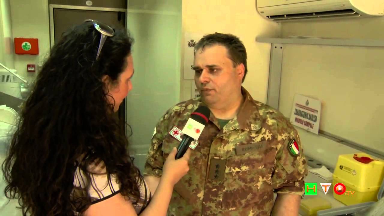 Corpo Militare della Croce Rossa Italiana - Intervista al Cap. Medico Fabio Romitelli - www.HTO.tv