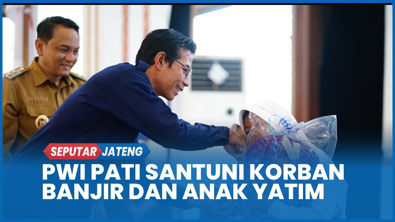 Peringati Hari Pers Nasional 2026, Wartawan Pati Santuni Anak Yatim dan Korban Banjir