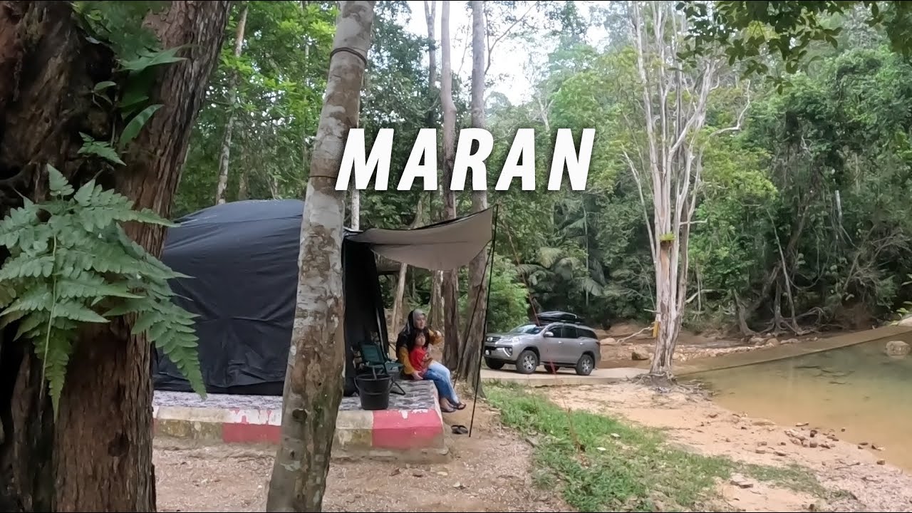 Family Camping di Maran, Selam Lubuk Dalam di Air Terjun Teladas 7, Kena Gigit Water Scorpion