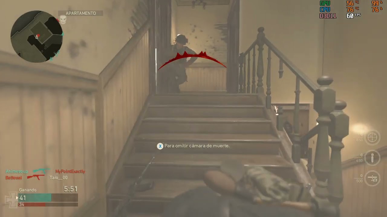 Manquenado en Call of Duty WWII Multiplayer
