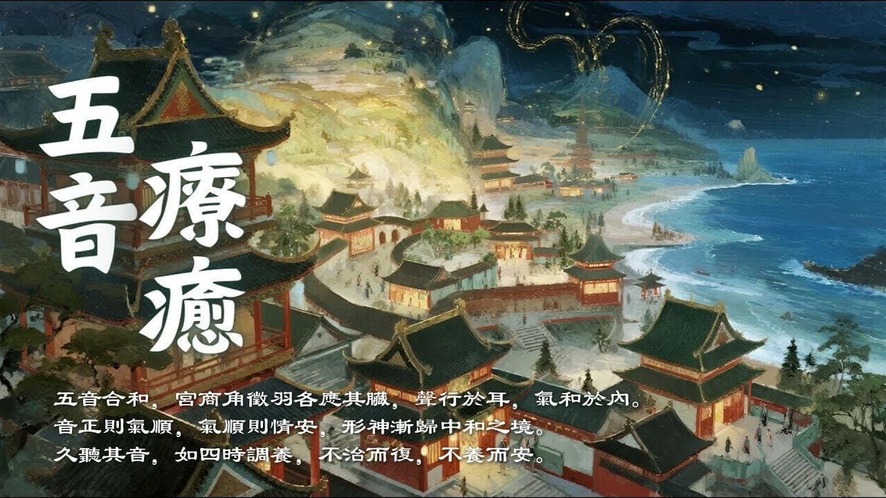 五音療癒合輯｜調五臟・釋壓安神・一夜好眠 Relaxing Music for Sleep & Healing - Zen Meditation & Relaxation Music