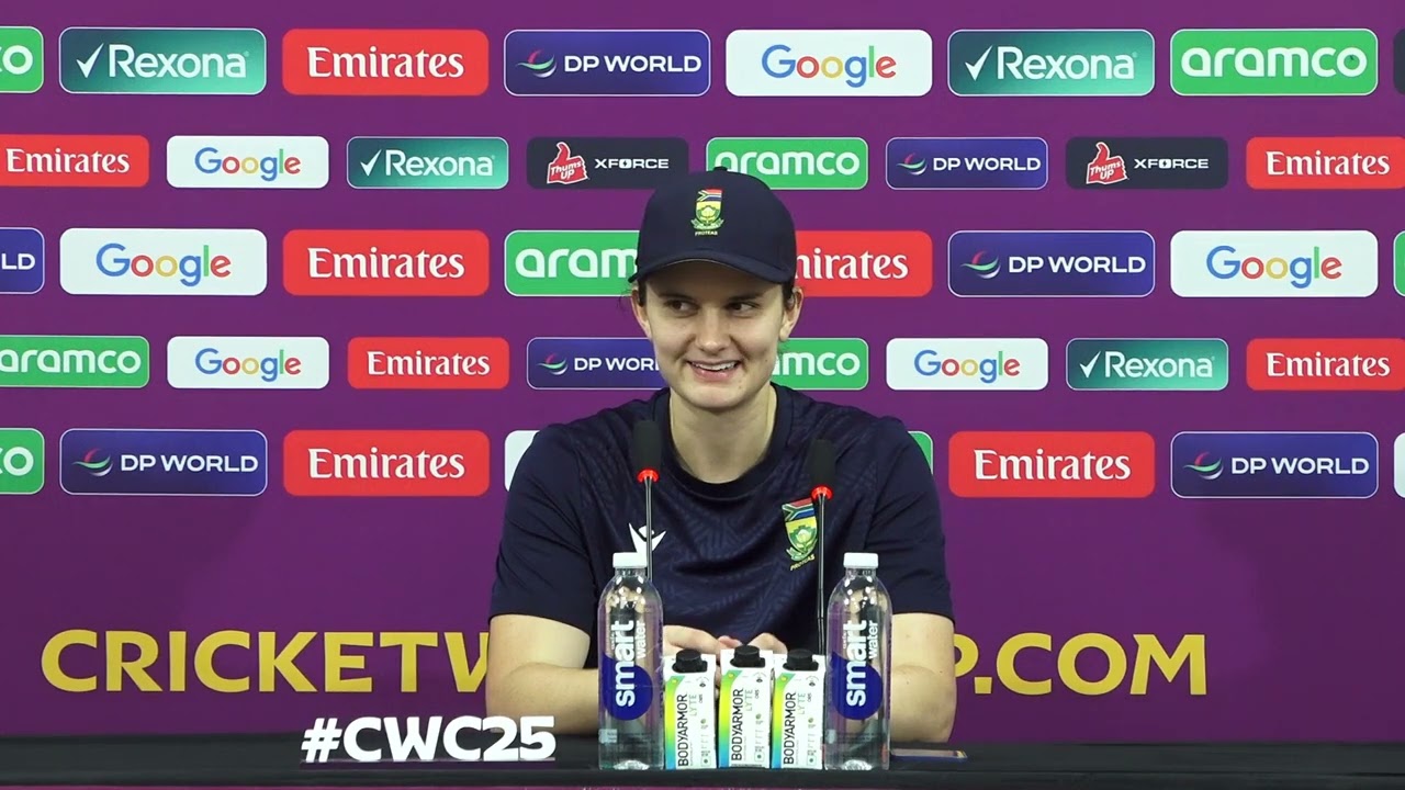 Laura Wolvaardt speaks ahead of their semi-final clash against England