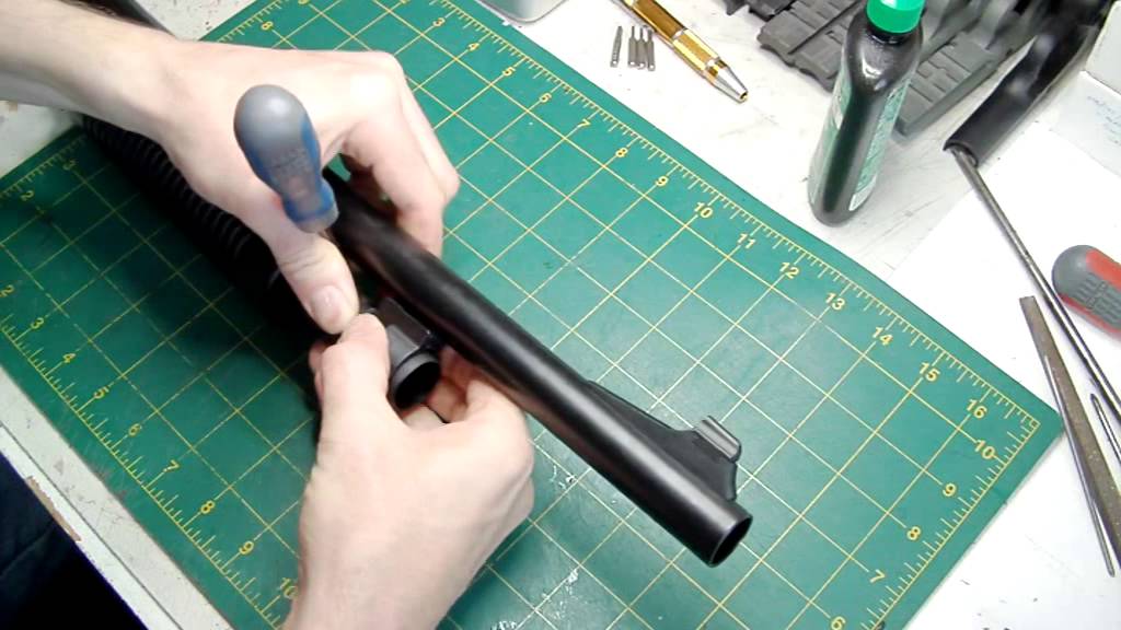 LaZouche Custom airsoft TM 870 strip down Pt 2