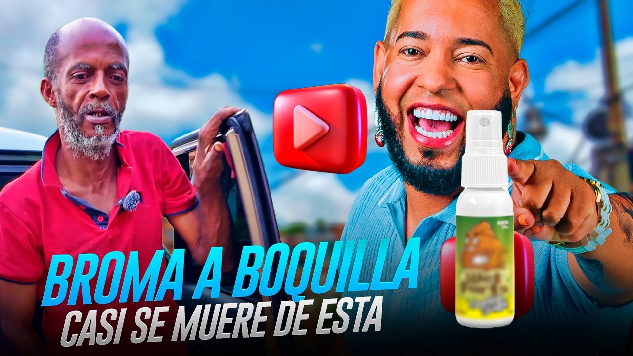 LA GENTE ME ESTÁ DICIENDO QUE TÚ ME VA A M4T4R BROMA A BOQUILLA 