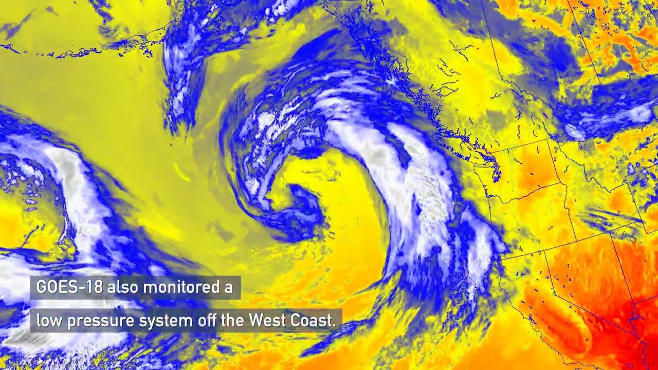 GOES-18 Goes West