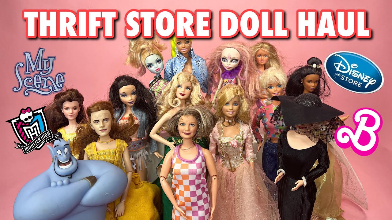 Thrift Store Doll Haul | Barbie, Monster High, and MORE!