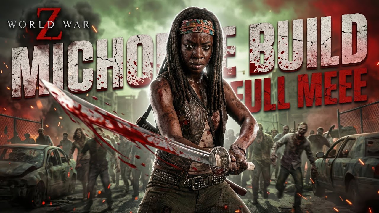 World War Z Aftermath | MICHONNE BUILD – FULL MELEE Katana Slasher INSANE