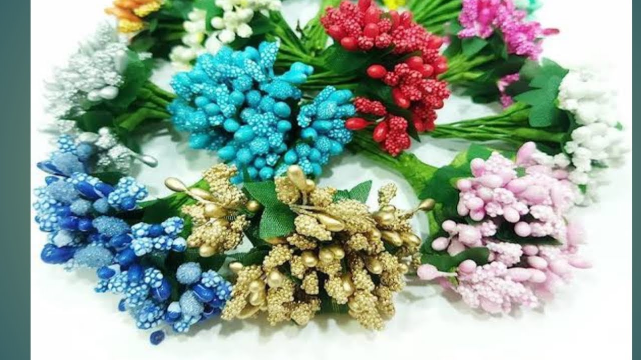 Pollen flower making l Pollen flower making at home l