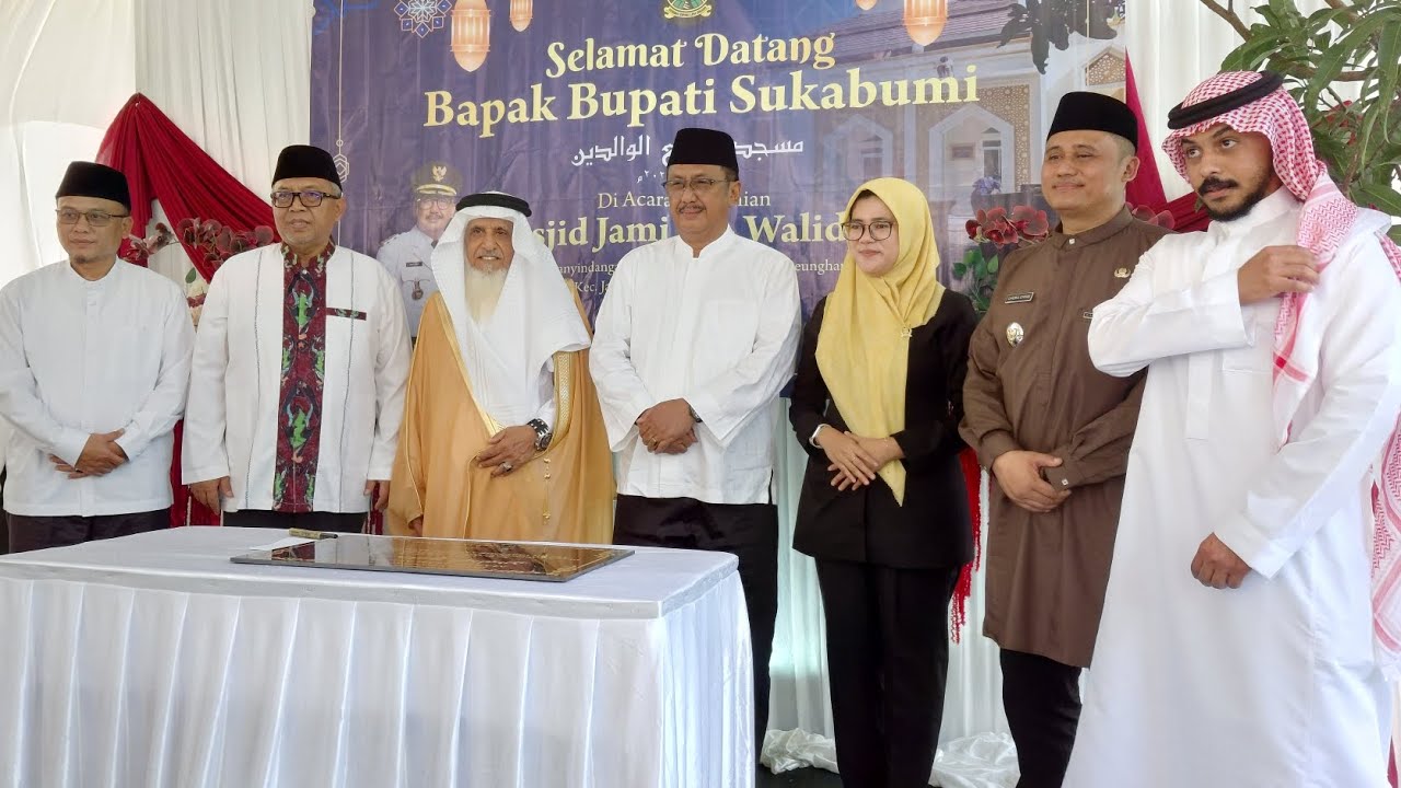 PERESMIAN MASJID JAMI AL-WALIDAIN-PANYINDANGAN-PADABEUNGHAR-JAMPANG TENGAH