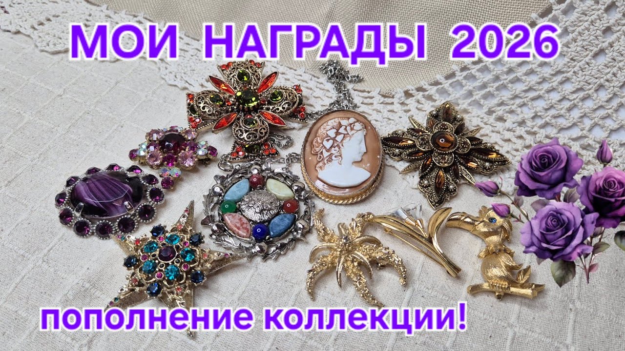 МОИ НАГРАДЫ 2026 ГОДА!