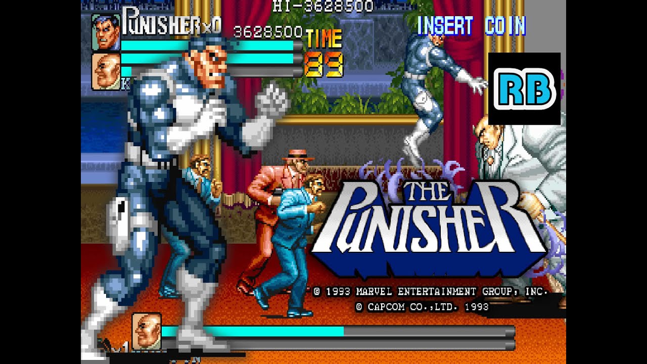 1993 [60fps] The Punisher (World) Speedrun 17m02s ALL