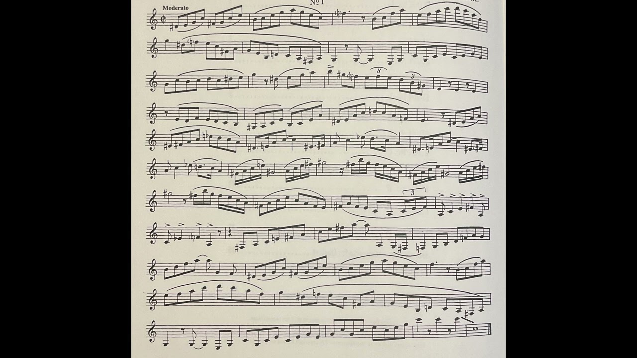 Artie Shaw - Etude No 1 (Performed by George Winsall)
