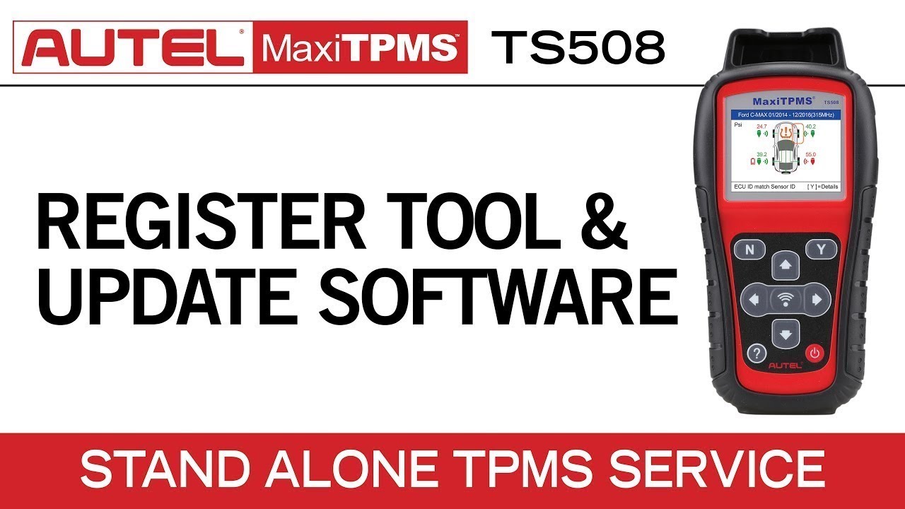 Autel MaxiTPMS TS508 &mdash; Update Instruction