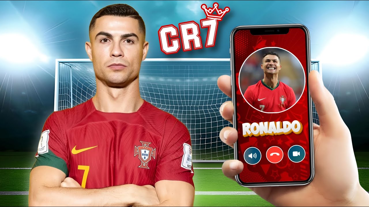 LLAMADA A CRISTIANO RONALDO 📱⚽ | ¿Quién es Mejor CR7 o Messi? @Despierta Tu Risa