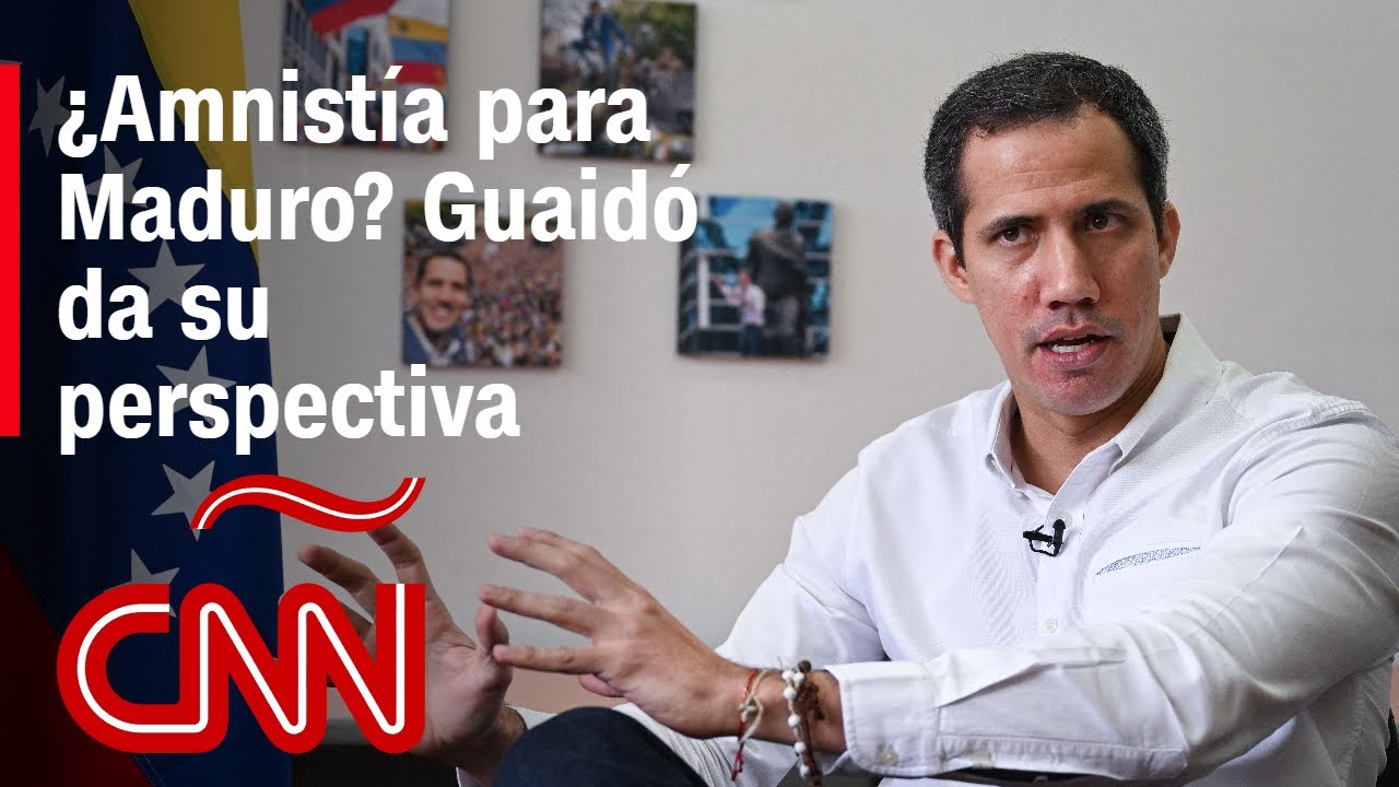 Entrevista | Guaidó se pronuncia sobre posible amnistía para Maduro