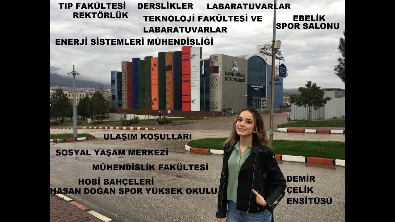 KARABÜK ÜNİVERSİTESİ  KAMPÜSÜ GEZİYORUZZ