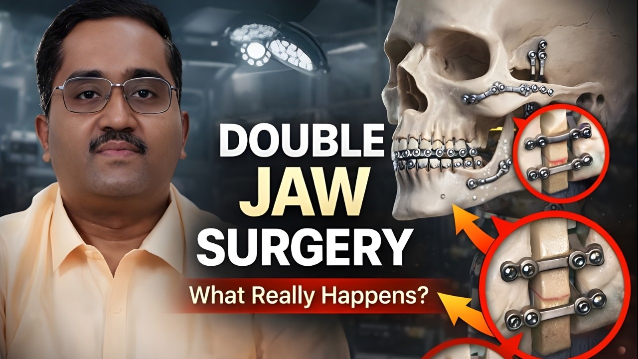 What Really Happens in Double Jaw Surgery? | Orthognathic Surgery Explained by Maxillofacial Surgeon
